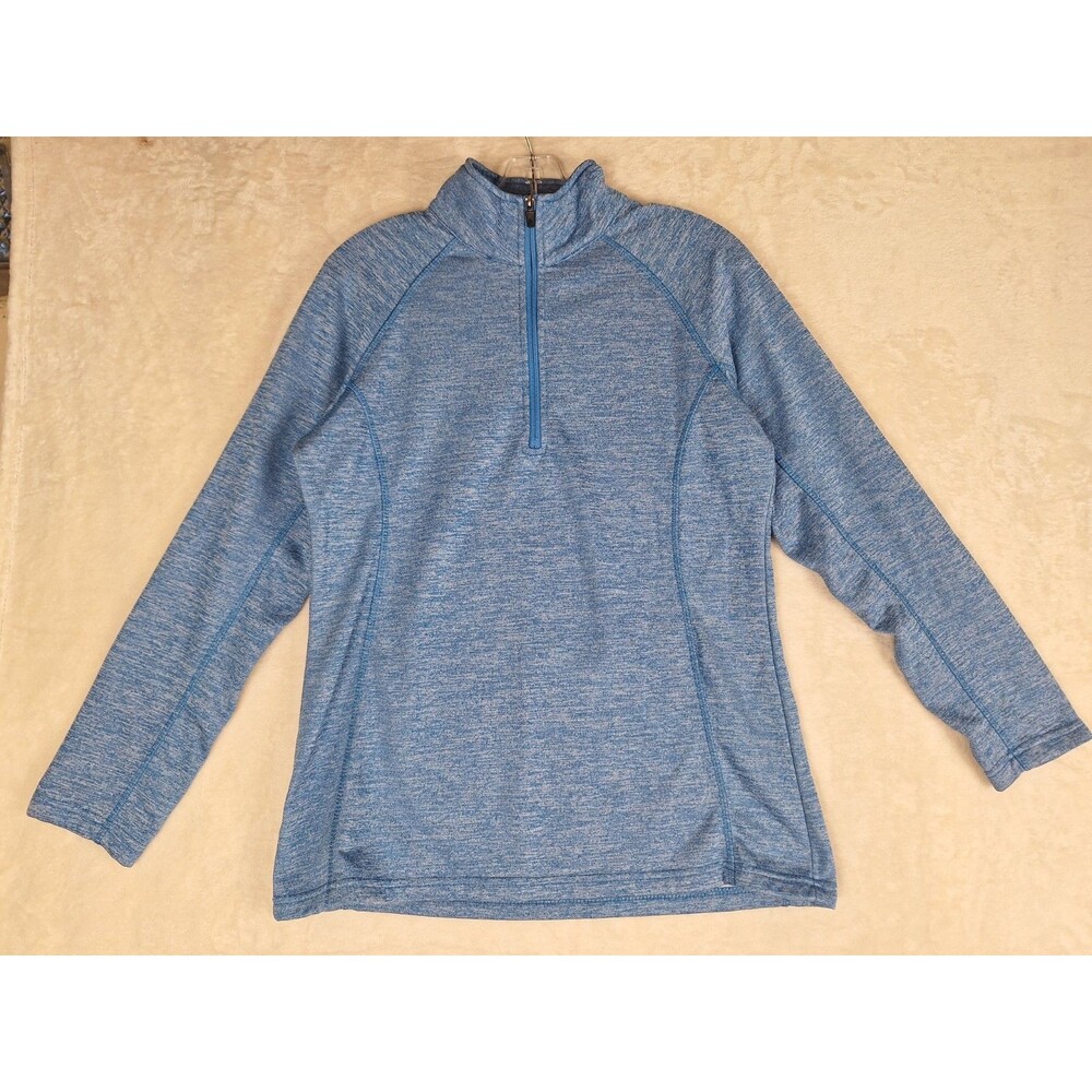 COLORADO CLOTHING Tech Series - Blue Pullover - Women's Large 1/4 Zip Athletic